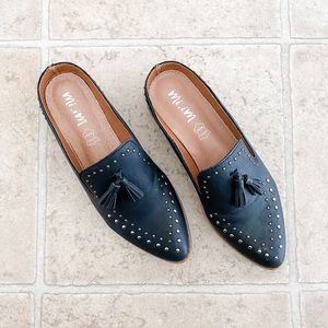 Black Tassel Loafer